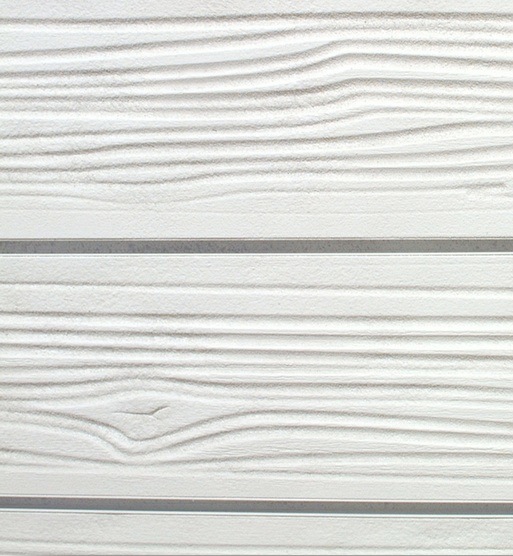 White Barnwood Textured Slatwall