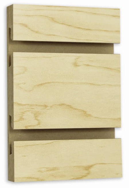 Soumi Birch Melamine Slatwall