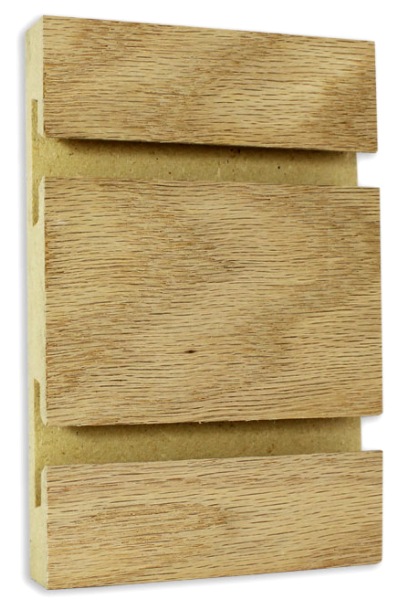 Red Oak Veneer Slatwall